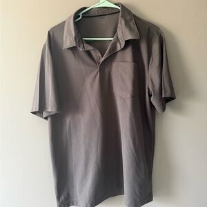 Brahma Men's Brown Polo Shirt with Chest Pocket
